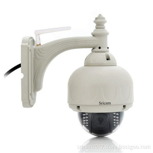 Sricam 720P H.264 WiFi IP Camera ONVIF IR Outdoor Waterproof Hemisphere Security Camera